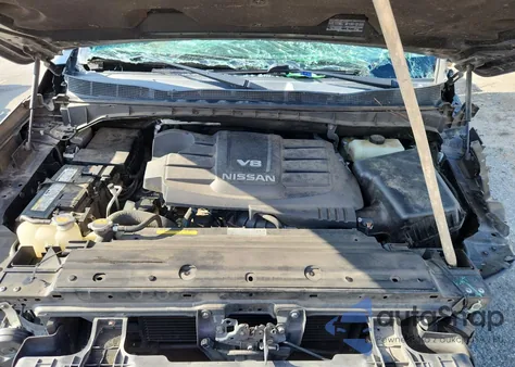 2018 Nissan Titan Sv из США, поврежденный, VIN 1N6AA1E64JN520479